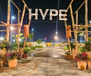 Rock in Rio decoração feira hype
