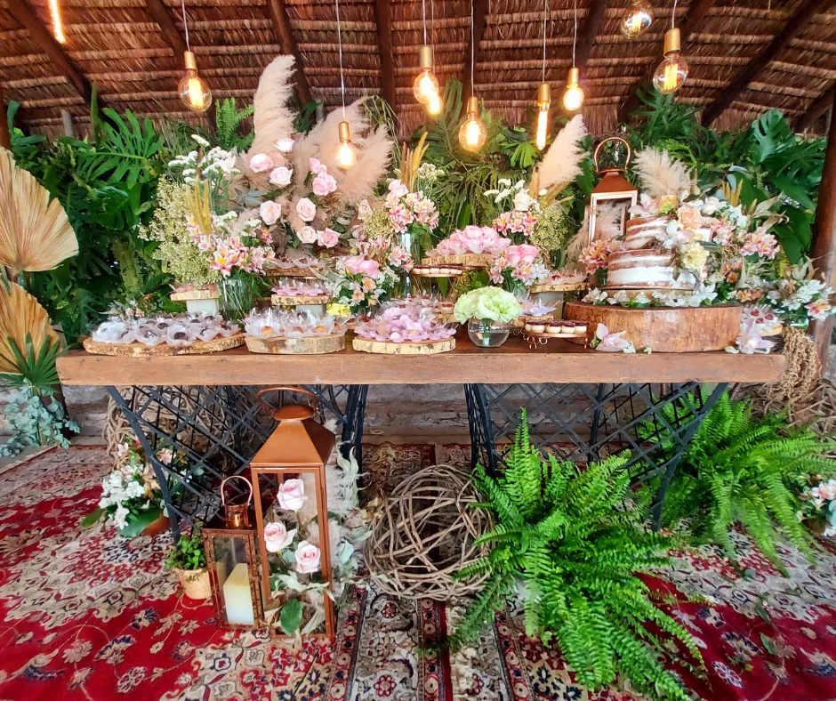 decoração para evento de casamento e festa